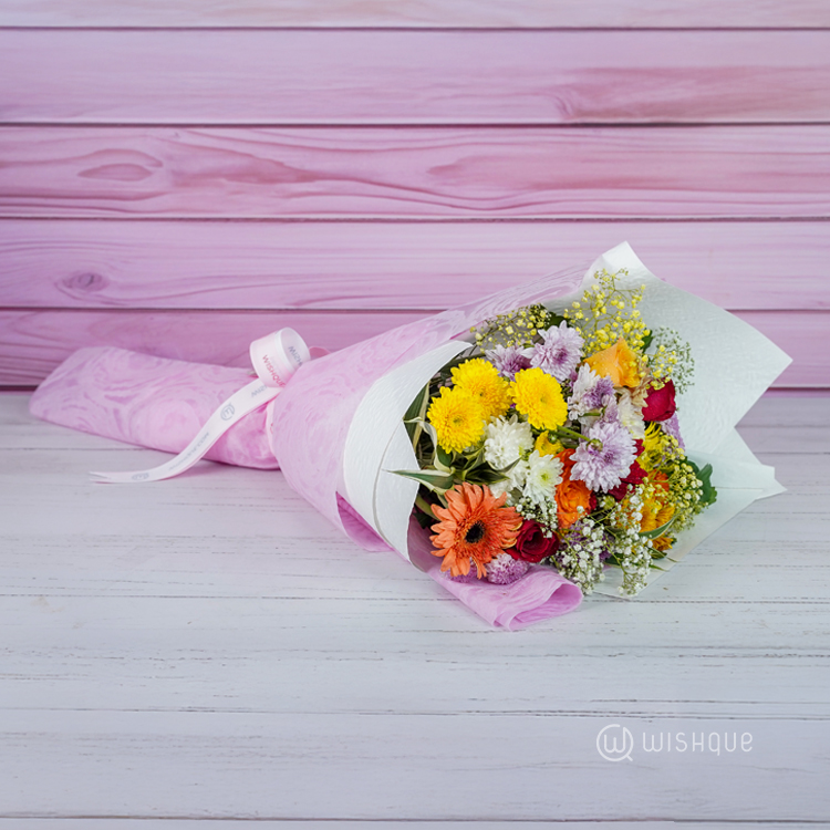 Springtime Happy Bloom Bouquet