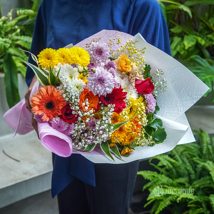 Springtime Happy Bloom Bouquet