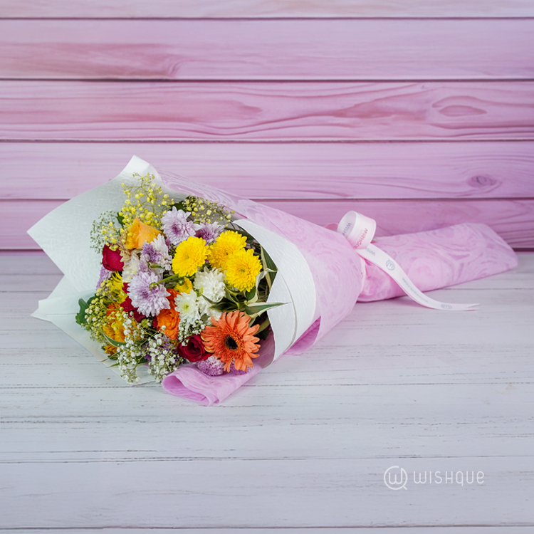 Springtime Happy Bloom Bouquet
