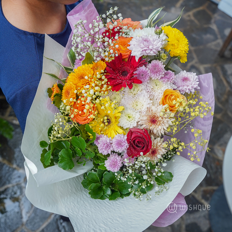 Springtime Happy Bloom Bouquet