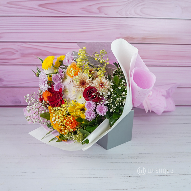 Springtime Happy Bloom Bouquet