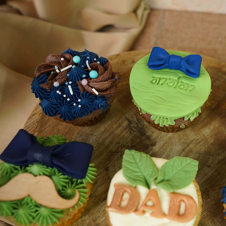 The Loving Dad Cupcake Box of 06