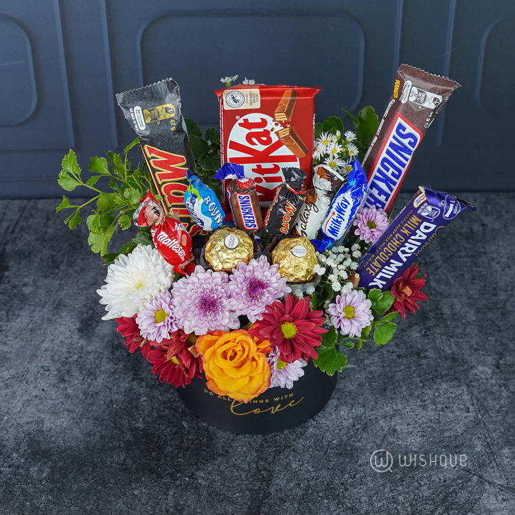 Choco Cravings Bloom Basket