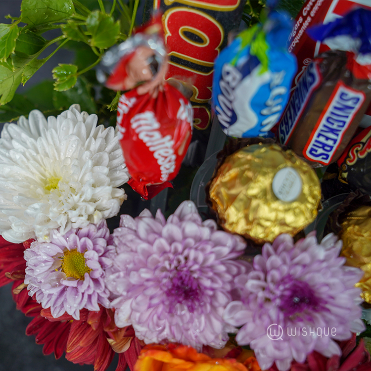 Choco Cravings Bloom Basket