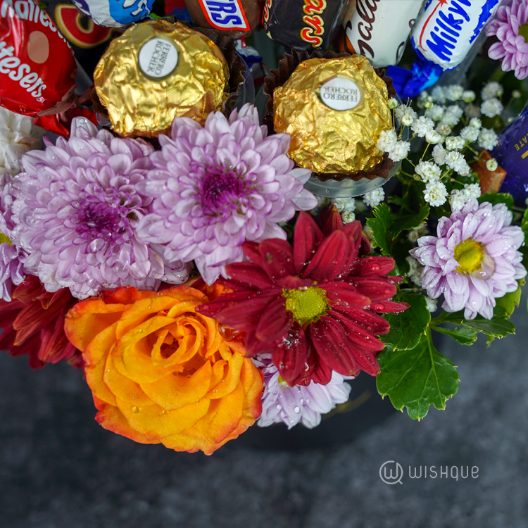 Choco Cravings Bloom Basket