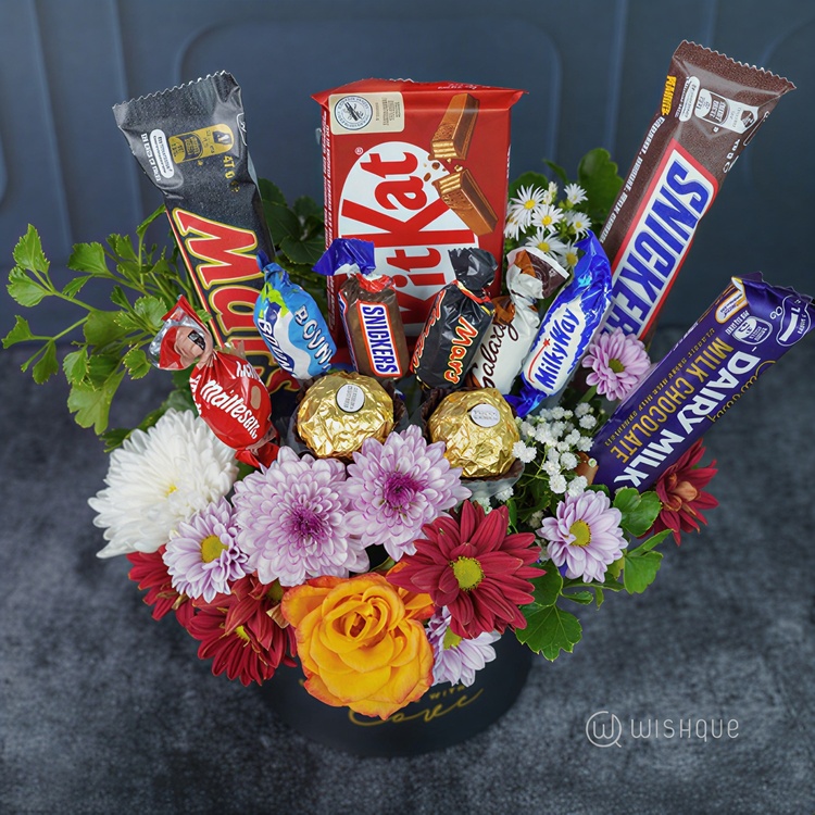 Choco Cravings Bloom Basket