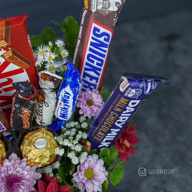 Choco Cravings Bloom Basket