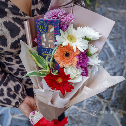 Artisan Swiss Chocolate Bloom Bouquet