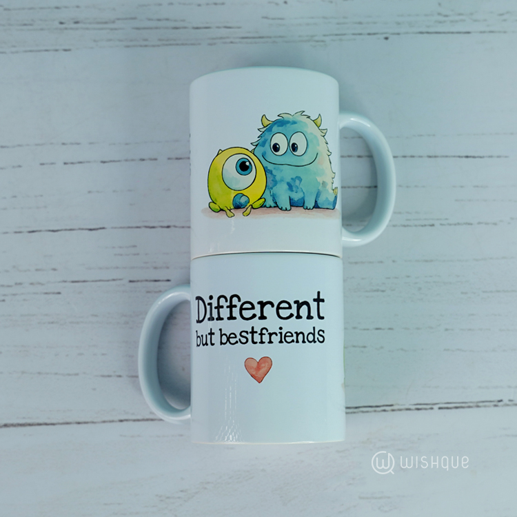 Different But Bestfriends Mug
