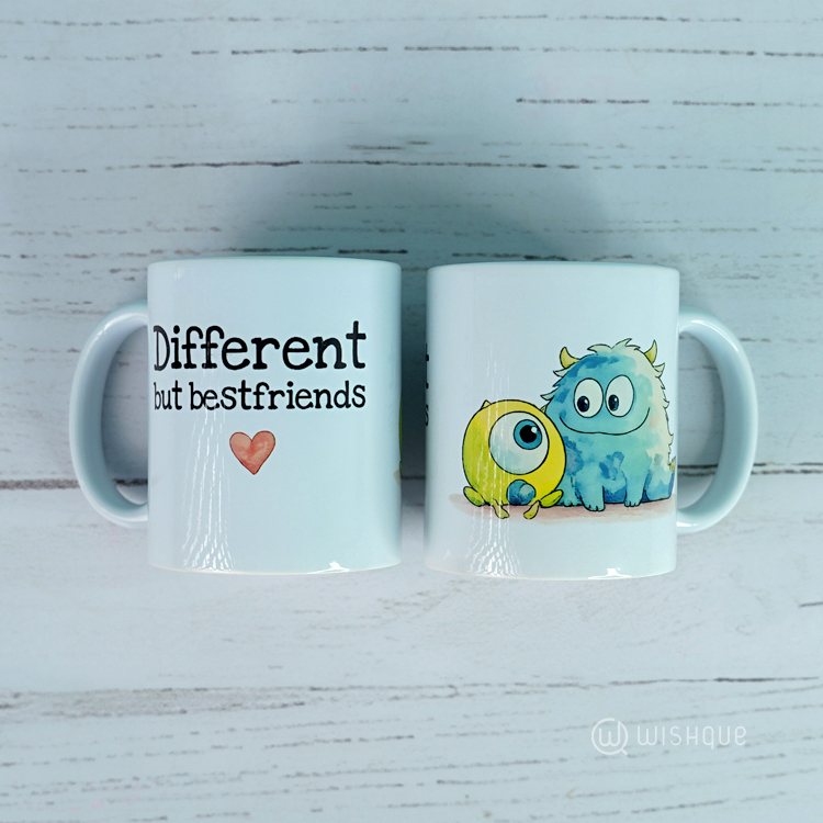 Different But Bestfriends Mug