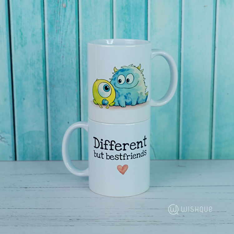 Different But Bestfriends Mug