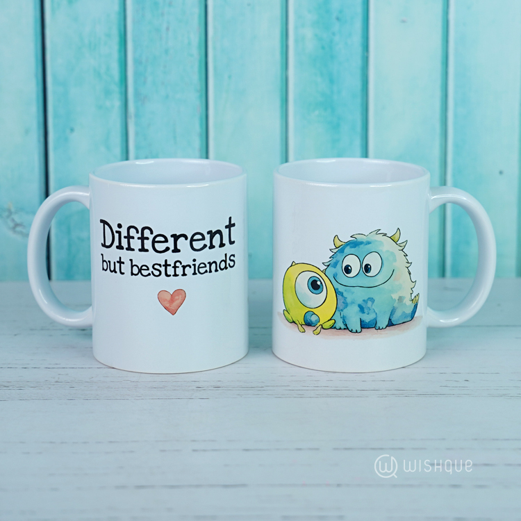 Different But Bestfriends Mug