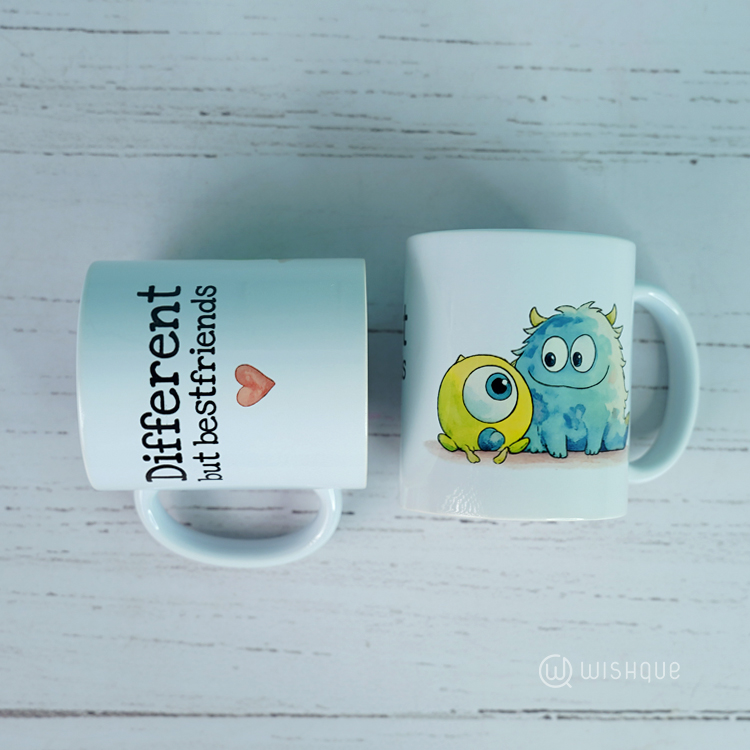 Different But Bestfriends Mug