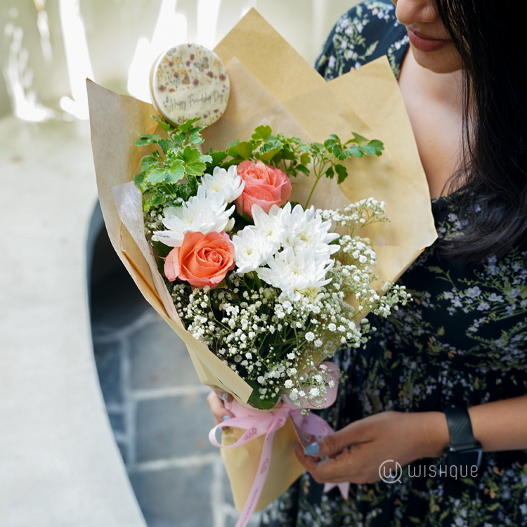 Happy Friendship Day Flower Bouquet