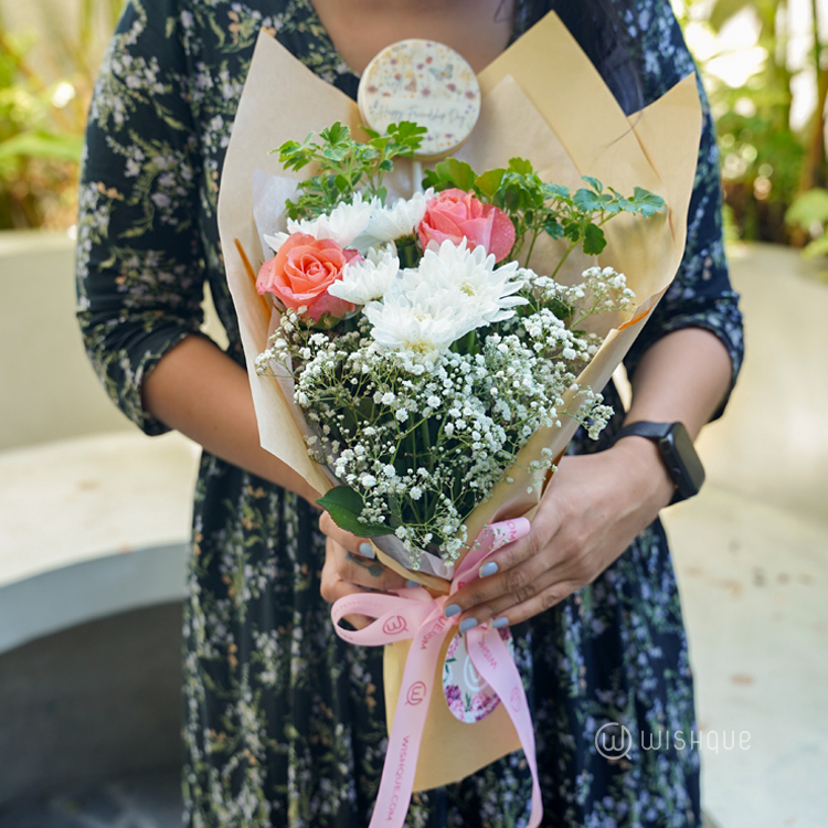Happy Friendship Day Flower Bouquet