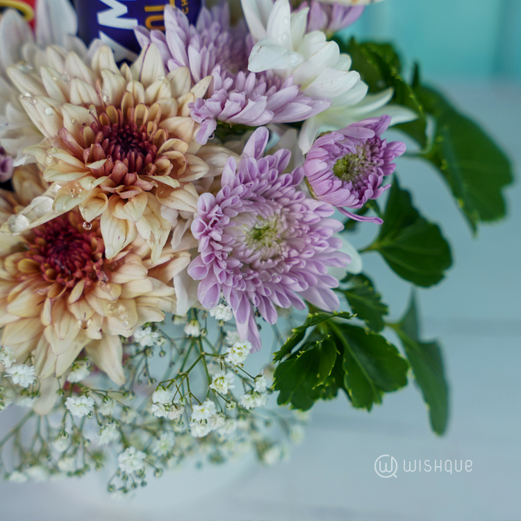 The Garden Of Life Floral Mug Arrangement