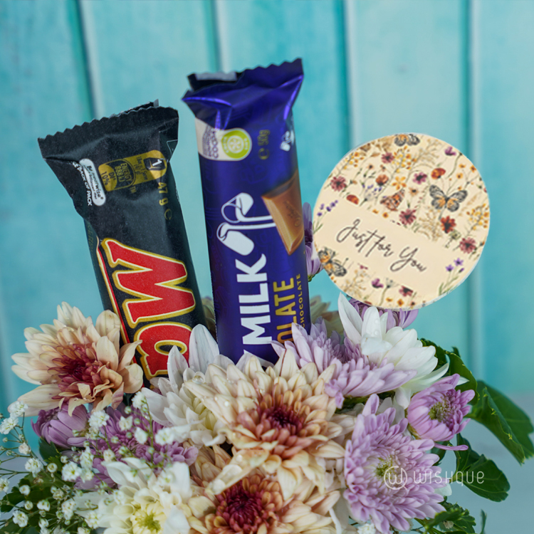 The Garden Of Life Floral Mug Arrangement