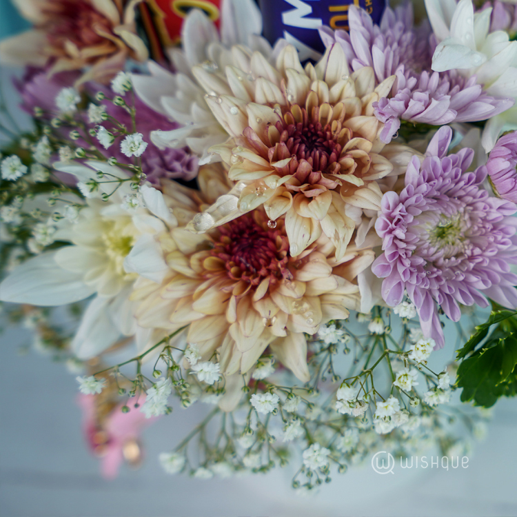 The Garden Of Life Floral Mug Arrangement