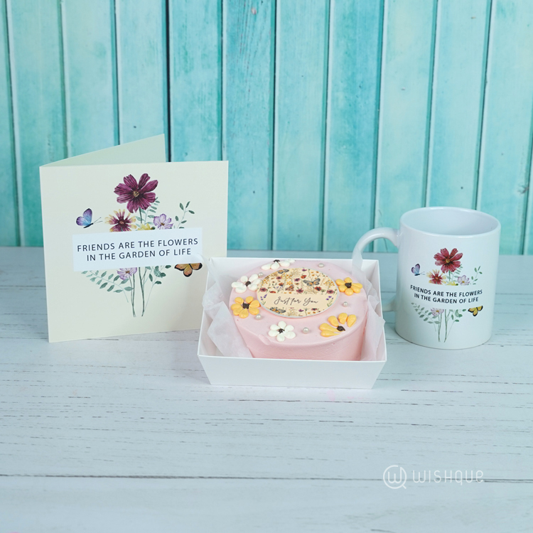 Friend Are The Flowers Gift Set