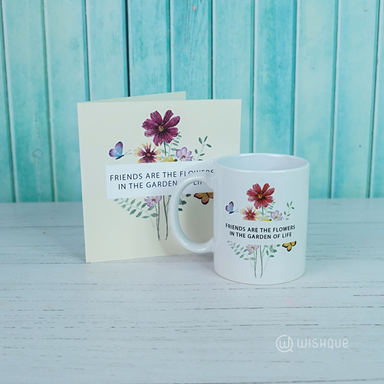 Friend Are The Flowers Gift Set
