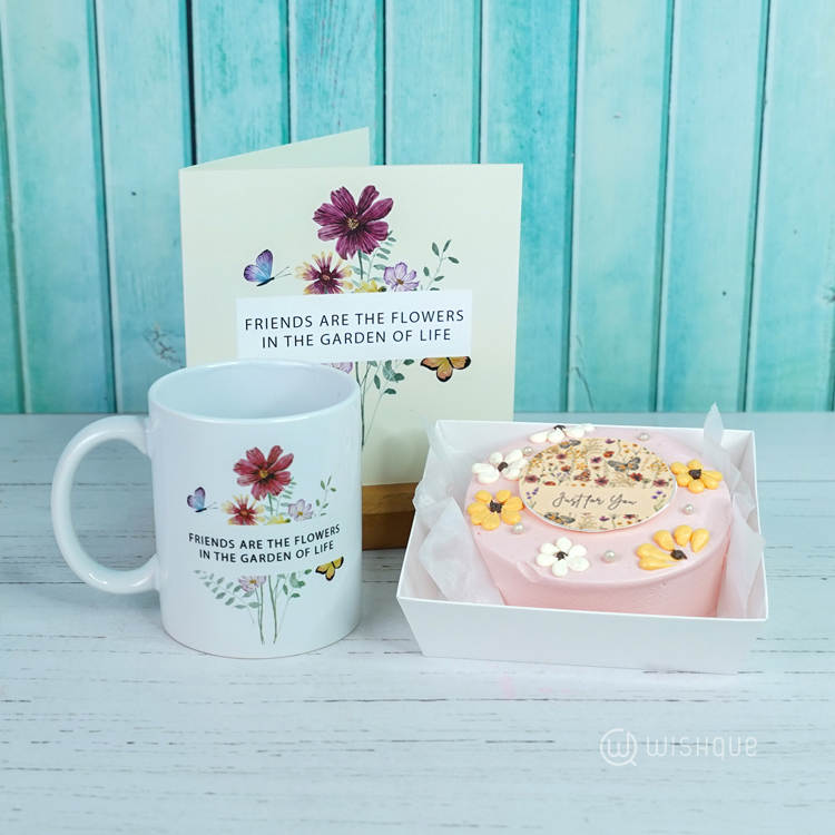Friend Are The Flowers Gift Set