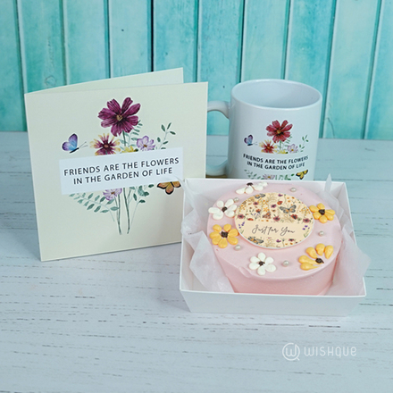 Friend Are The Flowers Gift Set