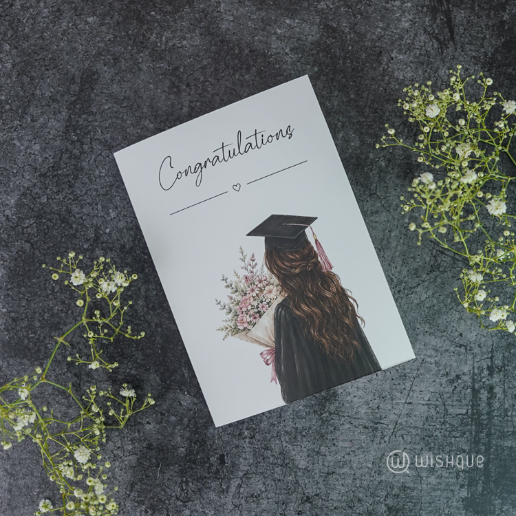 Congratulations Graduation Greeting Card For Her