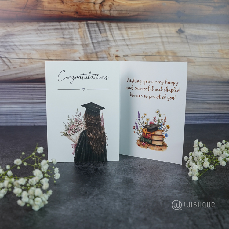 Congratulations Graduation Greeting Card For Her