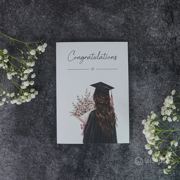 Congratulations Graduation Greeting Card For Her