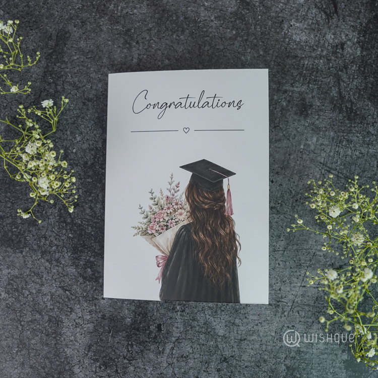 Congratulations Graduation Greeting Card For Her