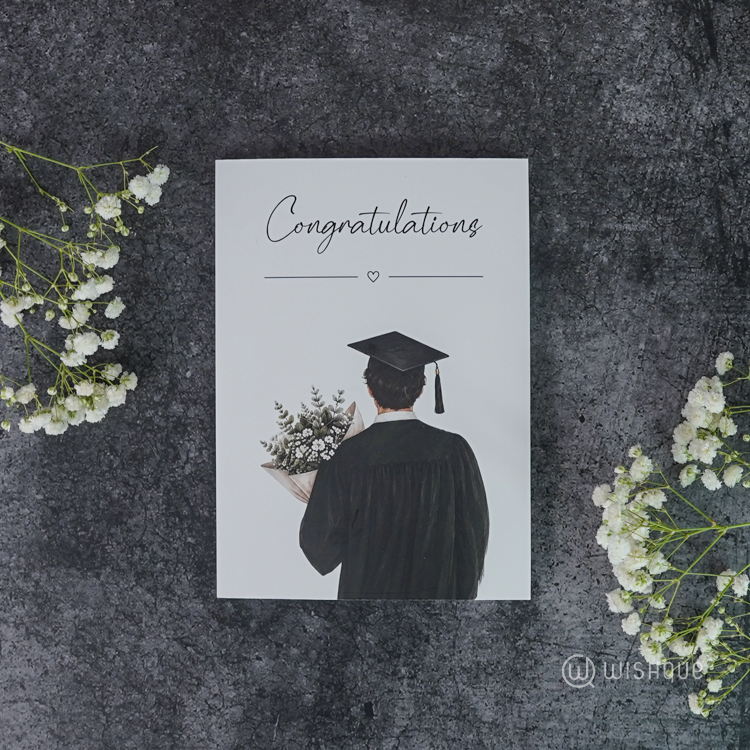 Congratulations Graduation Greeting Card For Him