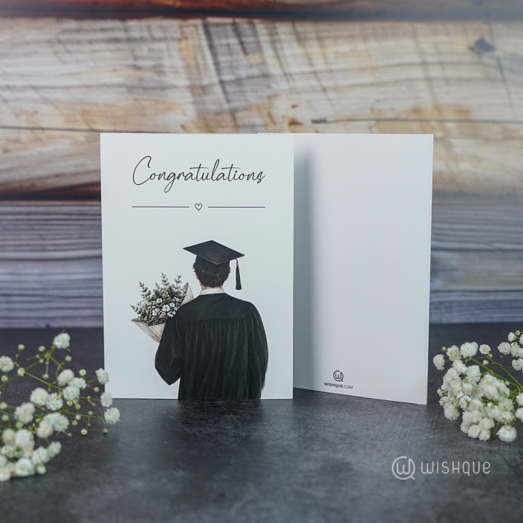 Congratulations Graduation Greeting Card For Him