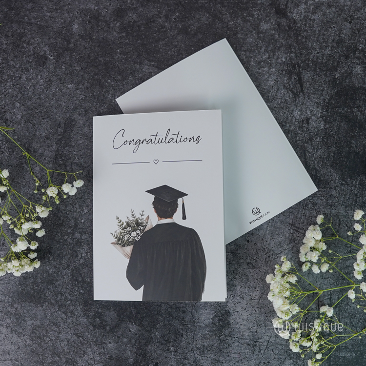 Congratulations Graduation Greeting Card For Him
