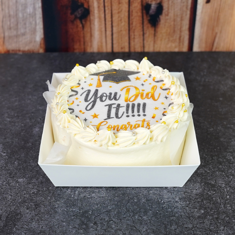 You Did It Congrats Chocolate Bento Cake