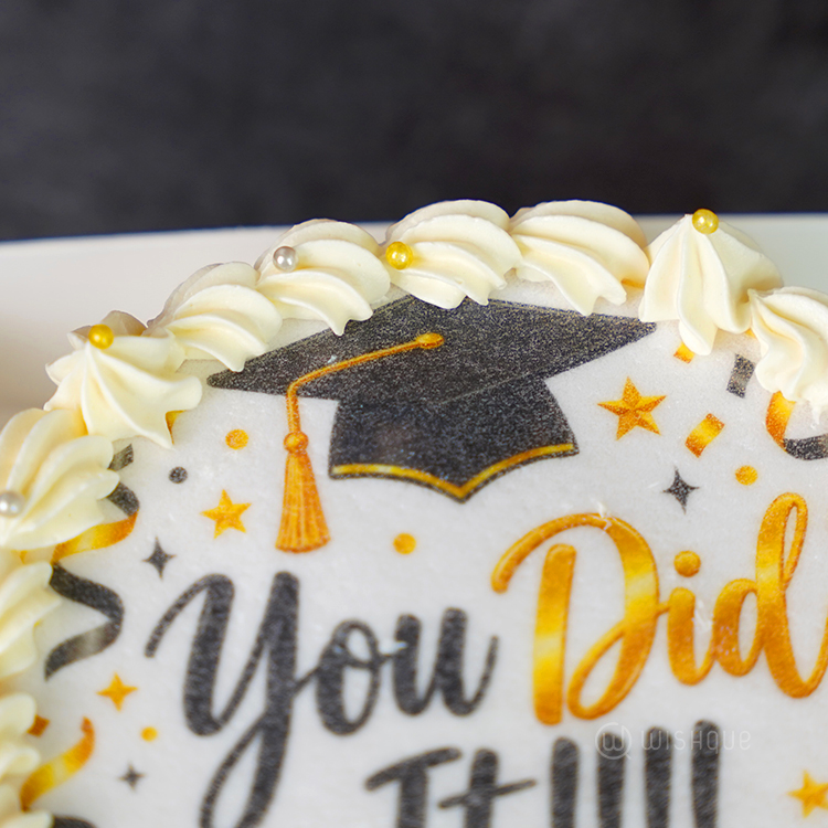You Did It Congrats Chocolate Bento Cake