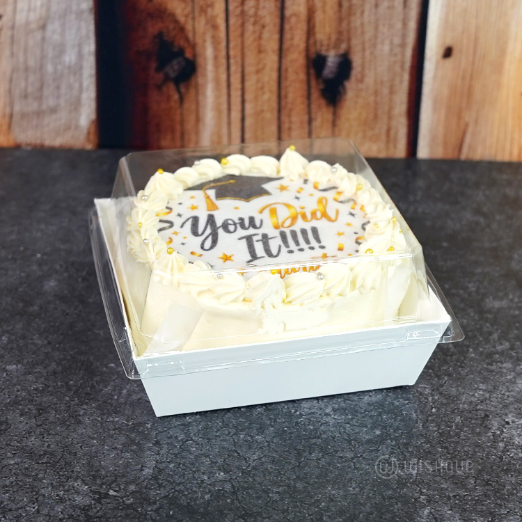 You Did It Congrats Chocolate Bento Cake