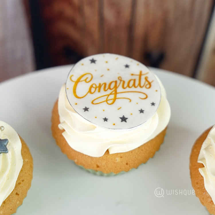 You Did It Congrats Cupcake Box of 06