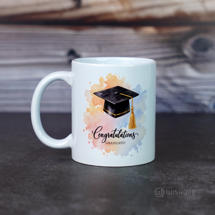Congratulations Graduate Greeting Card & Printed Mug