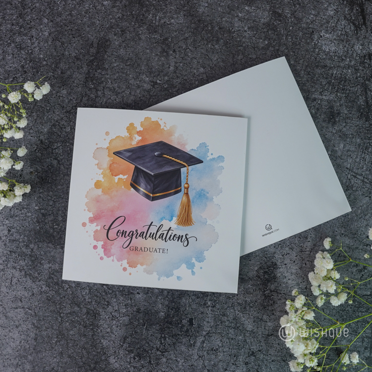 Congratulations Graduate Greeting Card & Printed Mug