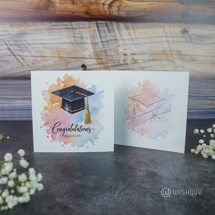 Congratulations Graduate Greeting Card & Printed Mug
