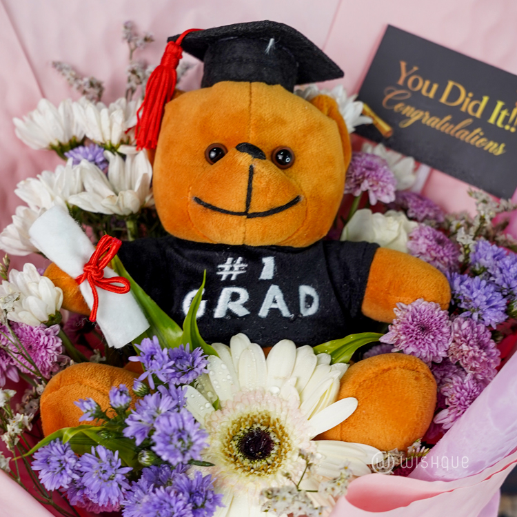 Graduation Blossom Fresh Flower Bouquet