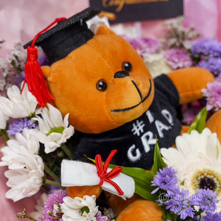 Graduation Blossom Fresh Flower Bouquet
