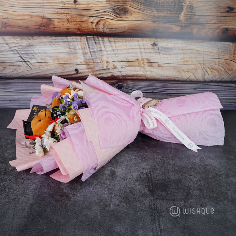 Graduation Blossom Fresh Flower Bouquet