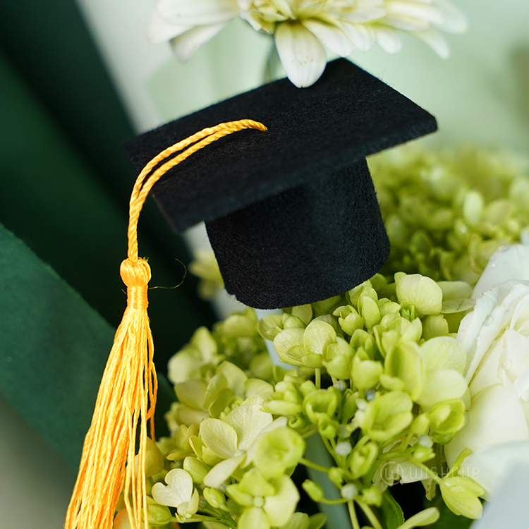Evergreen Victory Graduation Bouquet