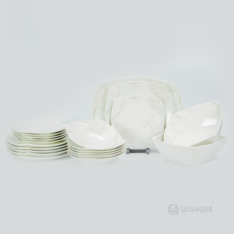 Alicante Cream (NBC) 35 Pcs Dinner Set