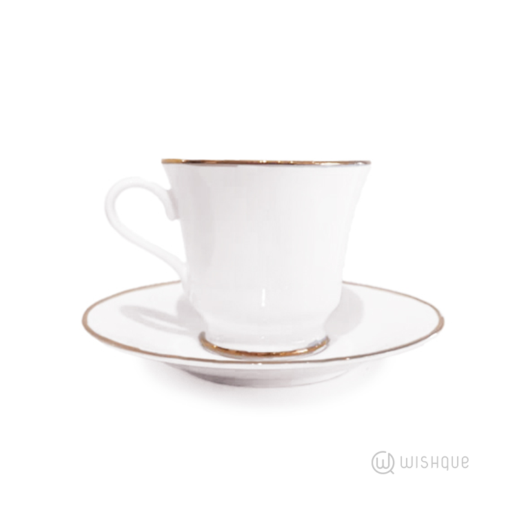 Cherry Platinum 12 Pieces Tea Set