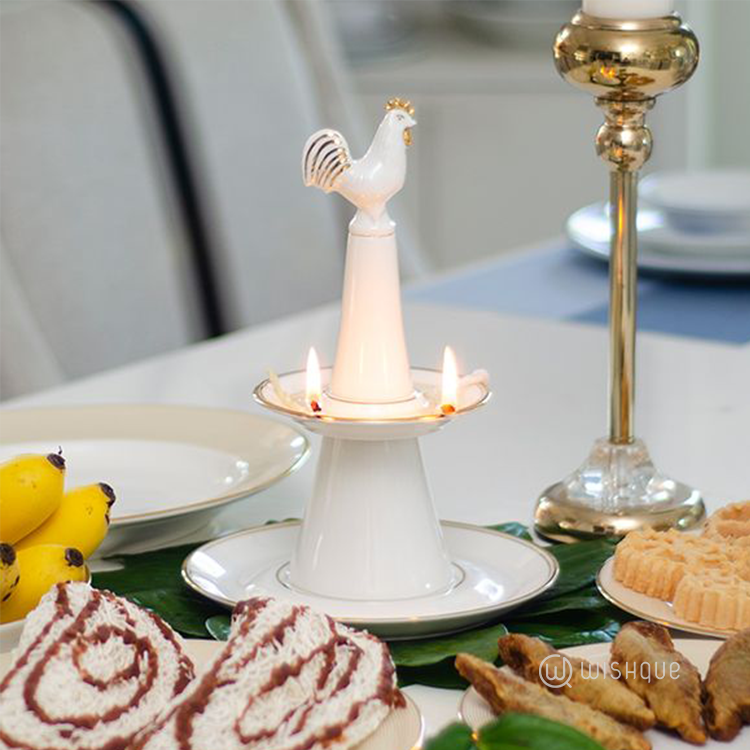 Ivory Oil Lamp