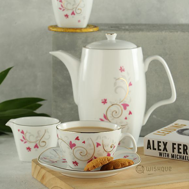 Me Romance 17 Pieces Tea Set