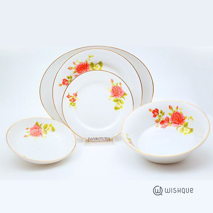 New Romantic 21 Pieces Dinner Set