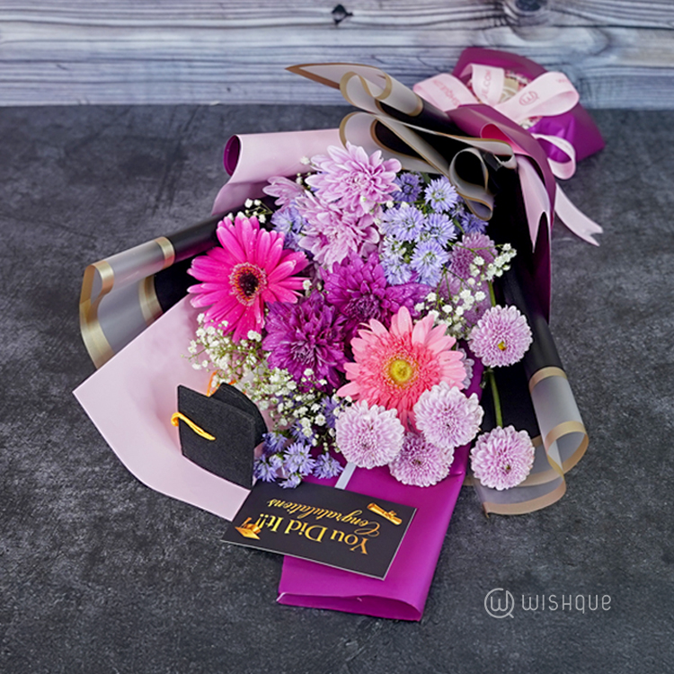 Lavender Success Graduation Bouquet